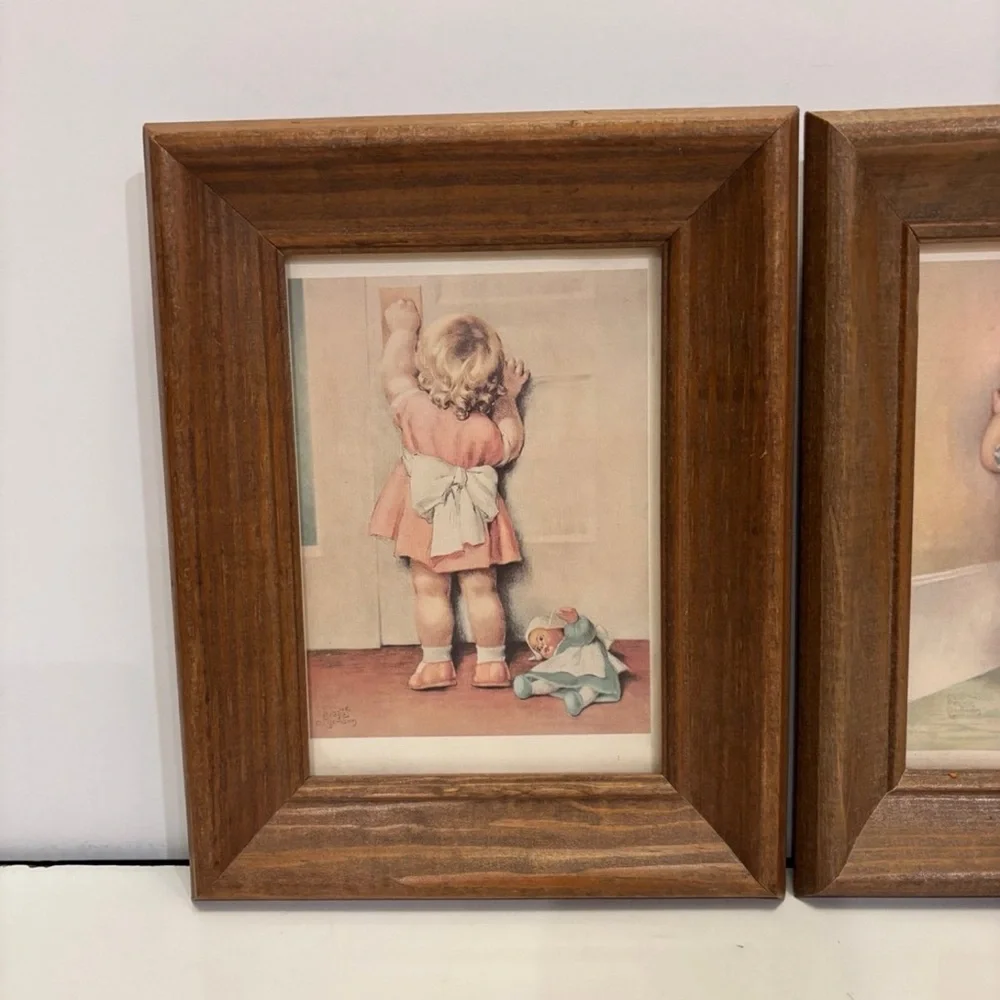 2 Vintage Bessie Pease Gutmann 